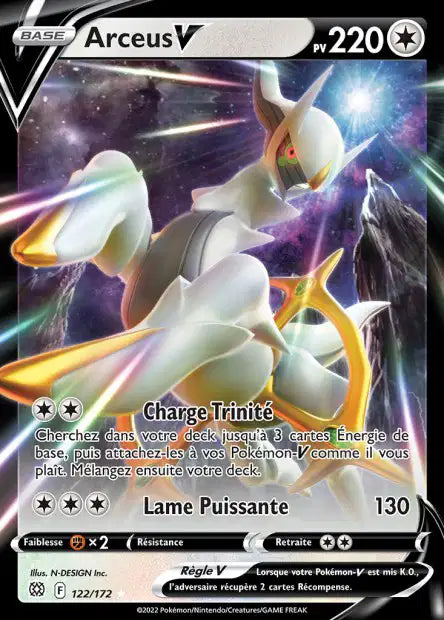 Arceus V - Stars Etincelantes - 122/172