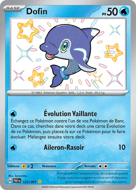 Dofin shiny- Destinées de Paldea - 123/091