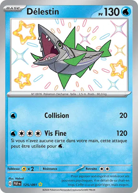 Delestin shiny- Destinées de Paldea - 125/091