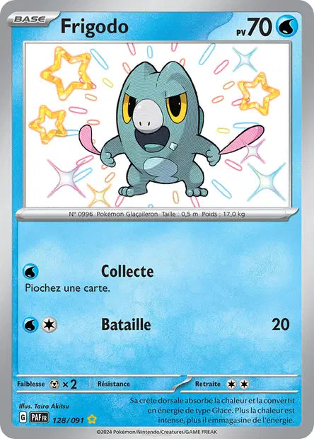 Frigodo shiny- Destinées de Paldea - 128/091