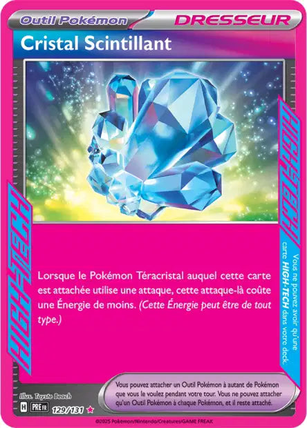 Cristal Scintillant - Evolutions Prismatiques - 129/131