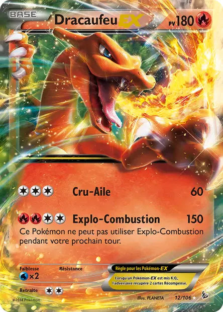 Dracaufeu Ex  - XY - 12/106