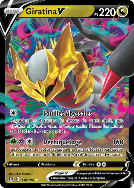 Giratina V - Origines perdue - 130/196