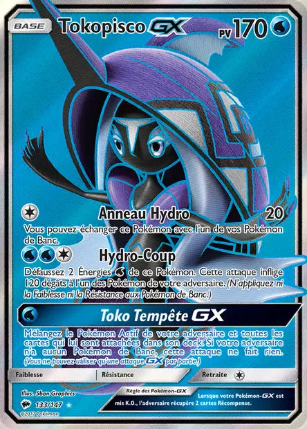Tokopisco GX Full art - Ombres Ardentes -  133/147