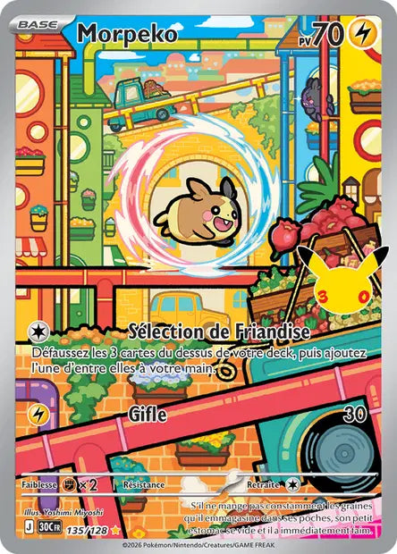 Morpeko Ir - 30e Anniversaire -135/128
