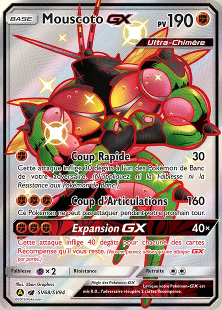 Mouscoto Shiny Full art - Destinée Occulte - SV68/SV94