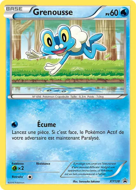 Grenousse Holo - Promo  - XY138