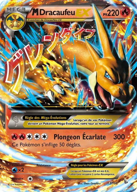 M Draceufeu Ex - XY -  13/106