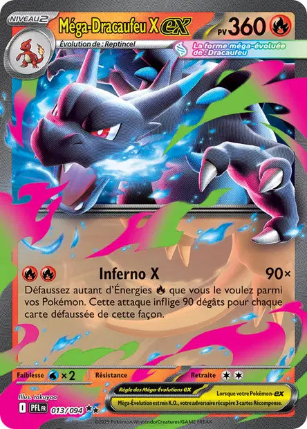 Dracaufeu Ex - Flammes Fantasmagoriques -013/94
