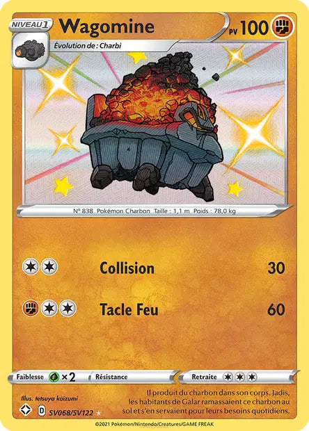 Monthracite Shiny  - Destinées Radieuses - SV069/SV122