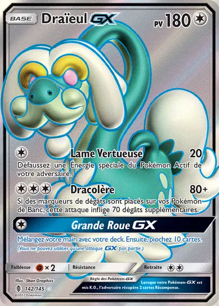 Draieul GX Full art - Gardiens Ascendants - 142/145