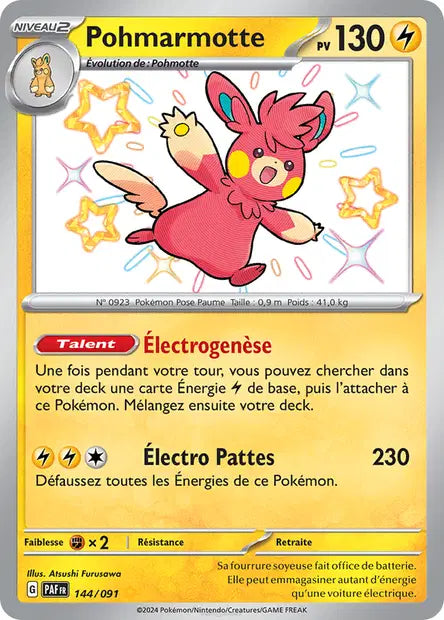 Pohmarmotte shiny- Destinées de Paldea - 144/091