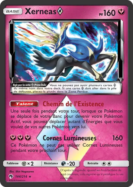 Xerneas Prisme - Tonnerre Perdu - 144/214