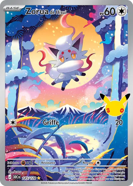 Zorua Ir - 30e Anniversaire -145/128