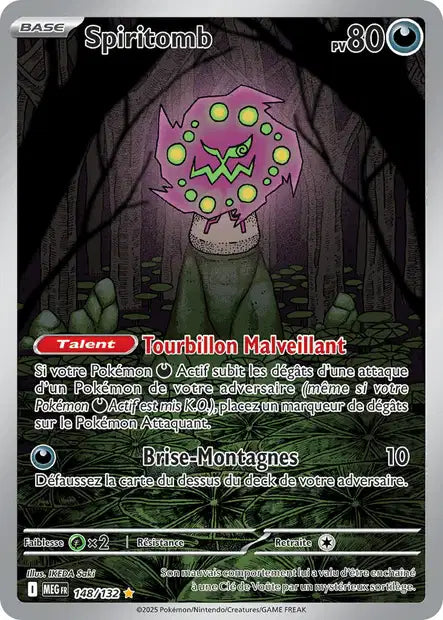 Spiritomb IR  - Méga Evolution  -148/132
