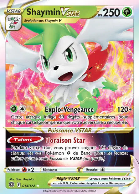 Shaymin V star - Stars Etincelantes - 014/172