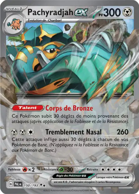 Pachyradjah Ex -Evolution à Paldea - 150/193