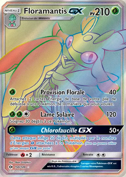 Floramantis Gx Rainbow - Soleil et Lune- 150/149