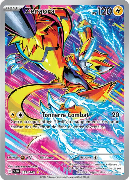 Zeraora IR - Couronne Stellaire - 151/142