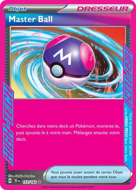 Master Ball - Forces Temporelles - 153/162