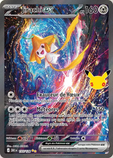 Jirachi Alternative - 30e Anniversaire -155/128