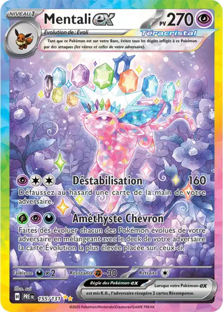 Mentali Ex Alternative -Evolutions Prismatiques - 155/131