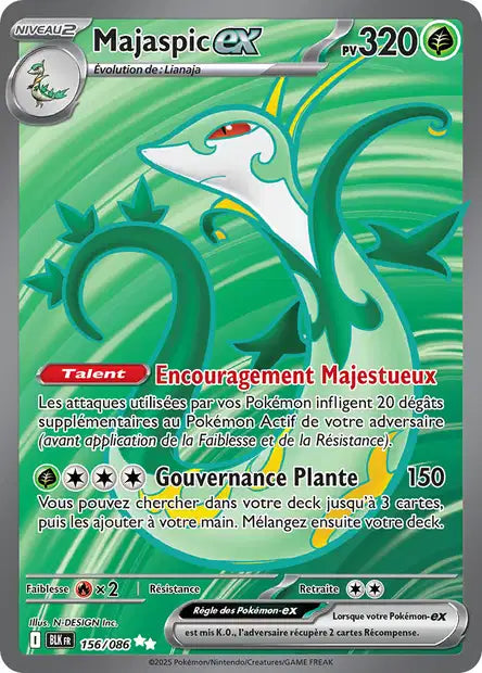 Majaspic Ex Full art - Foudre Noire - 156/086