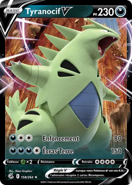 Tyranocif V - Poing de fusion - 158/264
