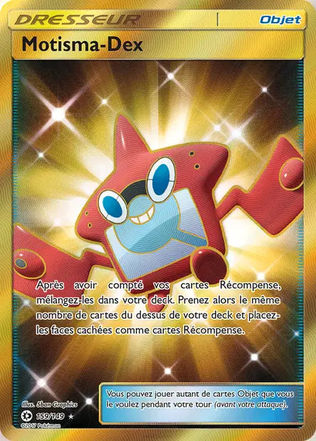 Motisma Dex Gold - Soleil et Lune- 159/149