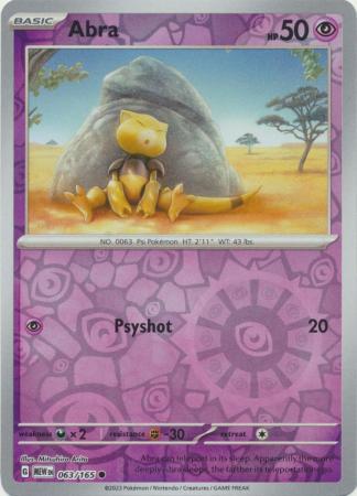 Abra Reverse - 151 - 063/165