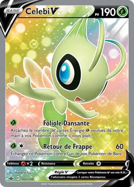 Célébi V Full art - Règne de glace - 160/198