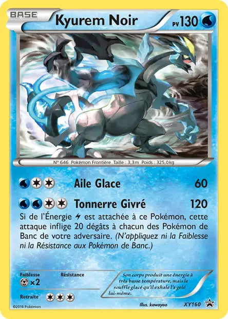Kyurem Noir Holo  - Promo  - XY160