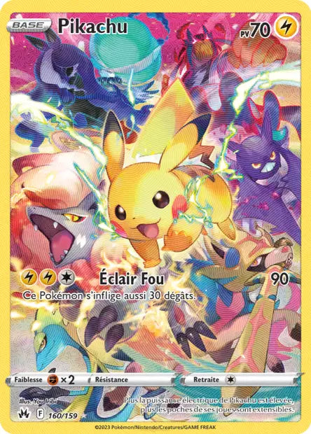 Pikachu Secrète - Zenith suprême - 160/159