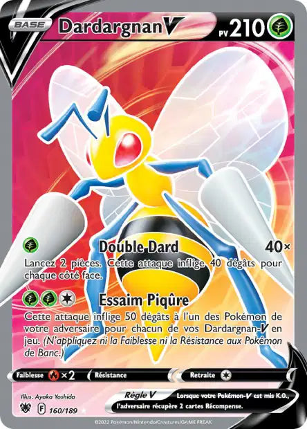 Dardargnan V Full art - Astres Radieux - 160/189