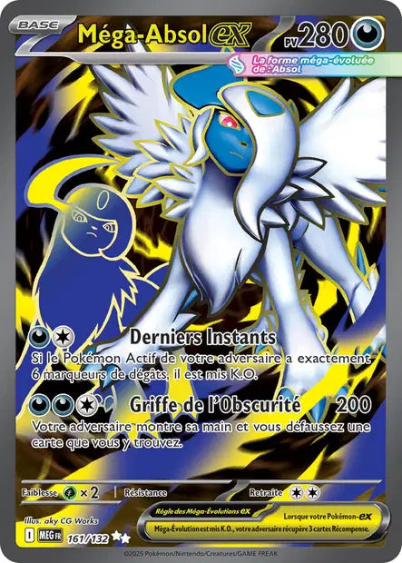 Mega Absol Ex Full art  -Méga Evolution  -161/132