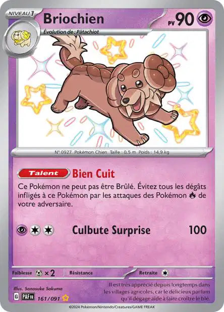 Briochien Shiny- Destinées de Paldea - 161/091
