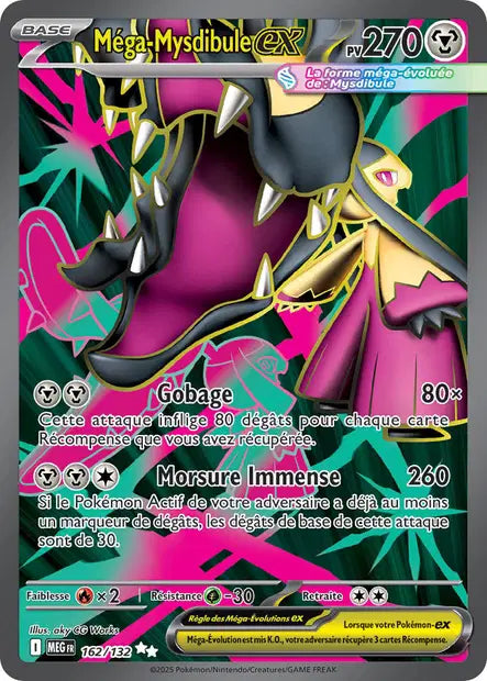 Mega Mysdibule Ex Full art  -Méga Evolution  -162/132