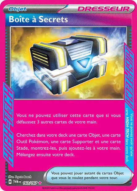 Boite a Secret  - Fable Nébuleuse - 163/065 (Copie)