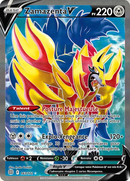 Zamazenta V Full art - Stars Etincelantes - 163/172