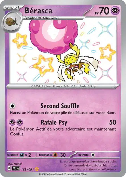 Berasca Shiny- Destinées de Paldea - 163/091