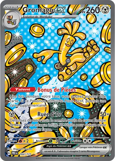 Gromago Ex Alternative -Evolutions Prismatiques - 164/131