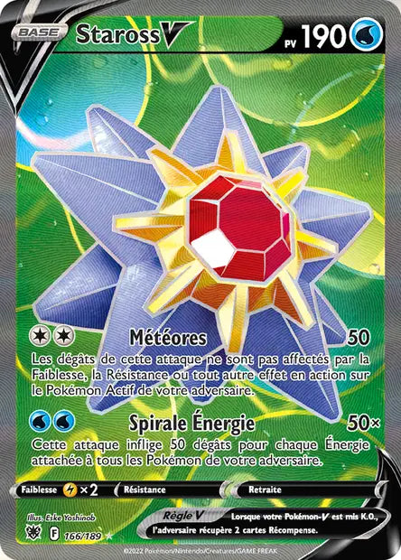 Staross V Full art - Astres Radieux - 166/189