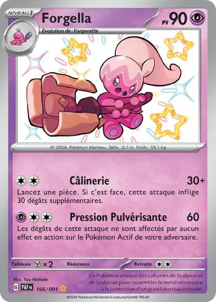 Forgella Shiny- Destinées de Paldea - 166/091