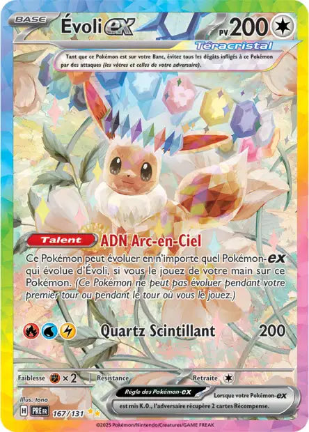 Evoli Ex Alternative -Evolutions Prismatiques - 167/131