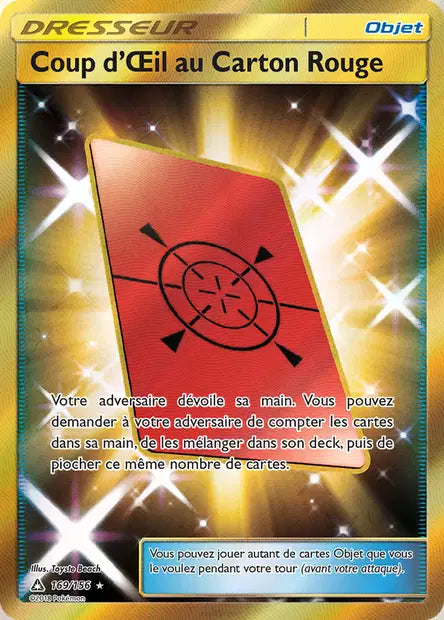 Coup D'oeil au Carton  Rouge Gold  - Ultra Prisme - 169/156