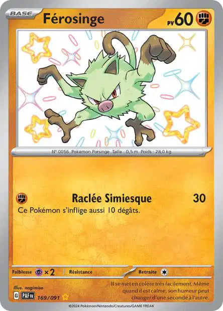 Ferosinge Shiny- Destinées de Paldea - 169/091