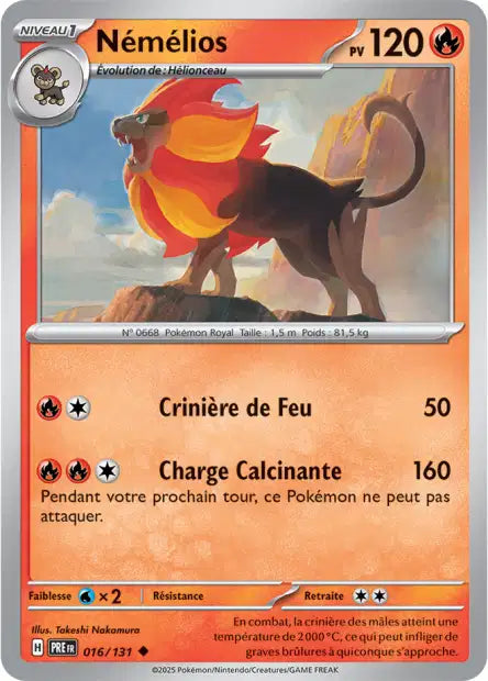 Némélios  Pokeball - Evolutions Prismatiques - 016/131