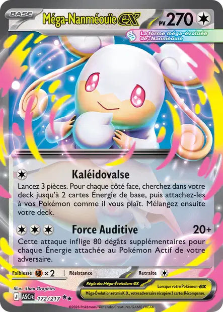 Mega Nanméouie Ex - Héros Transcendants  - 172/217