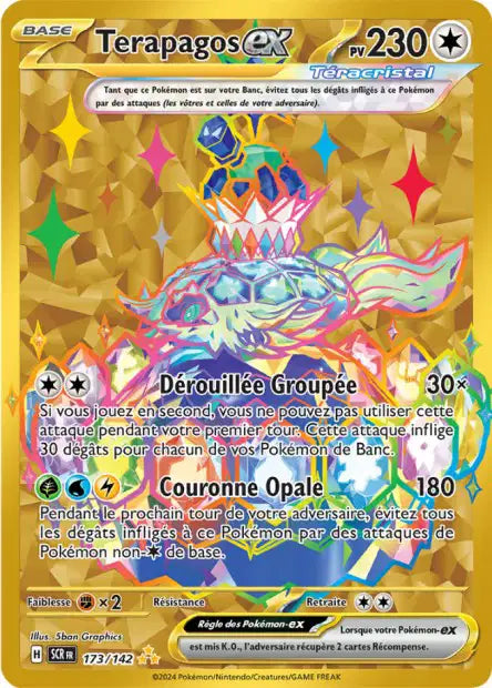 Terrapagos Ex Gold - Couronne Stellaire - 173/142