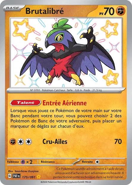 Brutalibre shiny- Destinées de Paldea - 175/091